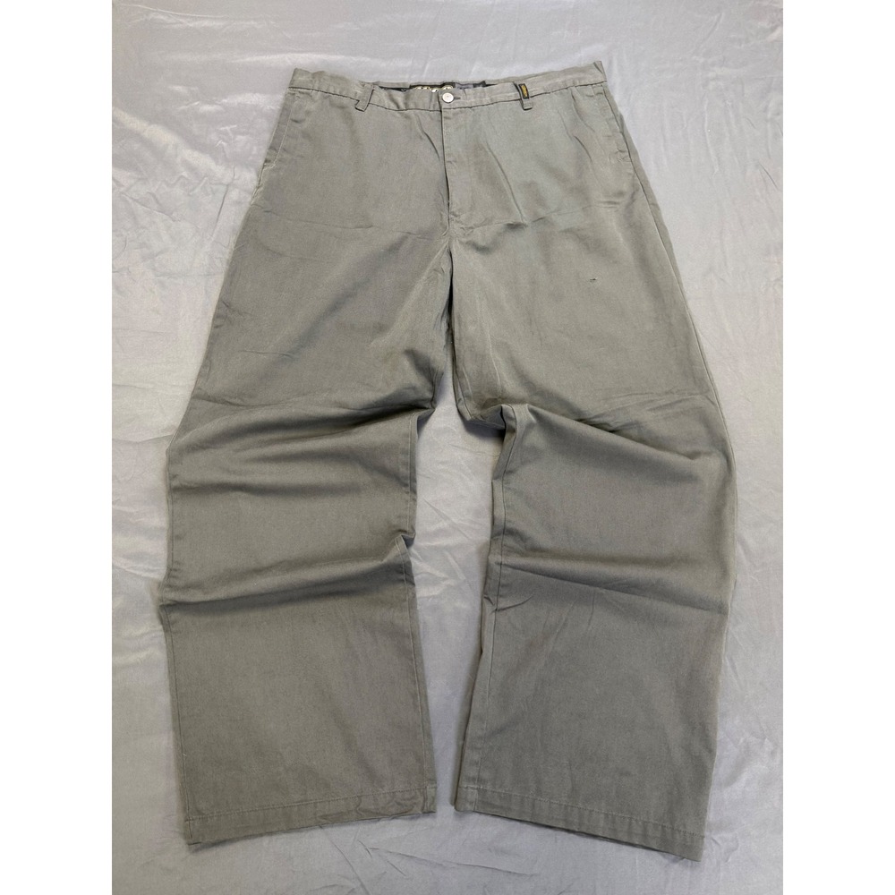 Thor Mens Gray Motocross Lifestyle Pants Wide Leg Baggy Twill Size 38 Utility